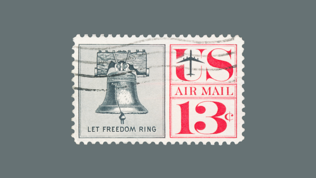 13 Cent Postage stamp